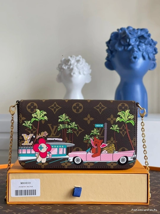 FS CHEAP LOUIS VUITTON FÉLICIE POCHETTE 0823